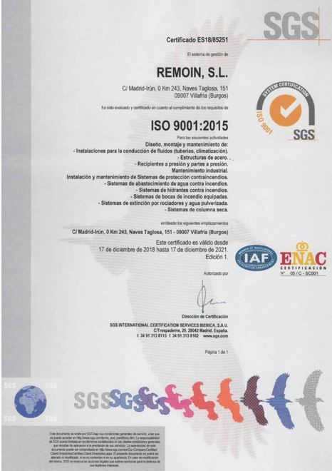 Empresa certificada de industria Empresa certificada de industria